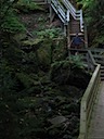 Fundy Provincial Park the cascade stairway